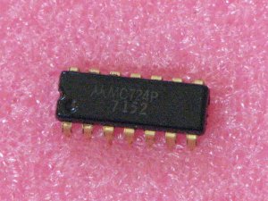 MC724P Quad 2-Input Gates