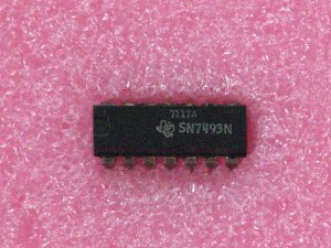 SN7493N Binary; 4-Bit; Up Digital IC Counter