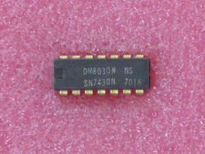 SN7430N NAND; 8-Input IC
