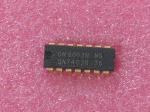SN7403N NAND; 2-Input, Logic Gate IC