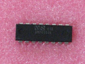 DM74184N BCD-to-Binary Code Converter Memory IC
