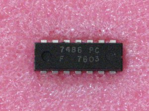 7486PC Exclusive-OR; 2-Input Logic Gate  IC
