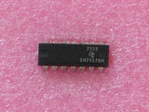SN74176N Decade; BCD-Output; Up ,Digital IC