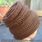 Beanie Hat in Brown - Beanie Hats for Women - Crochet