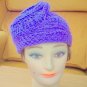 Skullcap Beanie Hat in Purple - Skull Caps for Women - Crochet