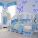 *NEW* 7 Butterfly Vinyl Wall Stickers Decals Great for the Nursery