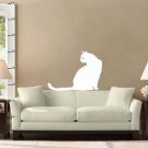 *NEW* Cool Cat Silhouette Vinyl Wall Sticker Decal *NEW* Cool Cat Silhouette Vinyl Wall Sticker Decal
