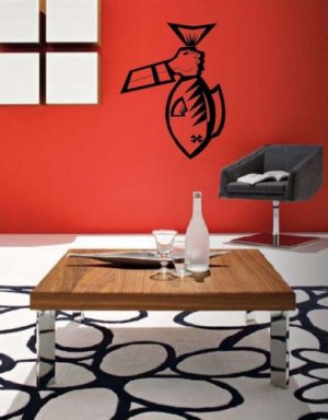 *NEW* Caught Fish Vinyl Wall Sticker Decal