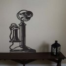 NEW Antique Candlestick Phone Vinyl Wall Sticker Decal