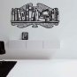 *NEW* Vintage Bookshelf Vinyl Wall Sticker Decal