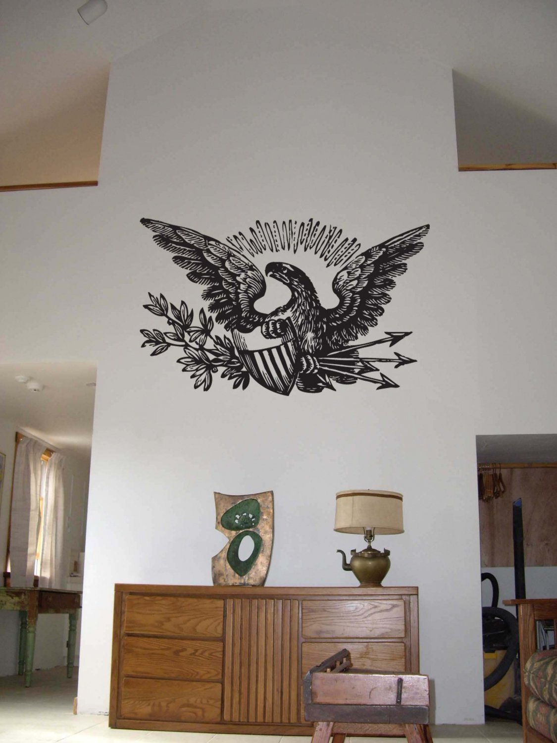 *NEW* Patriotic American Eagle Vinyl Wall Sticker Decal
