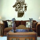 Ceremonial Tribal Totem Mask Vinyl Wall Sticker Decal