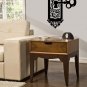 *NEW* Antique Key In Lock Vinyl Wall Sticker Decal