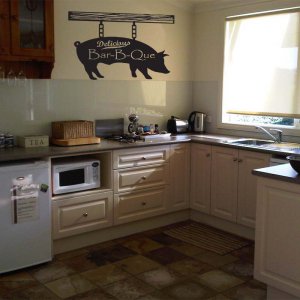 Delicious BBQ Pig Kitchen Vinyl Wall Sticker Decal