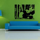 *NEW* Pandas Eating Bamboo Vinyl Wall Sticker Decal