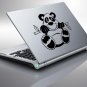 Laptop Panda Design Vinyl Sticker Decal