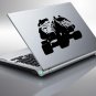 Laptop Roller Derby Roller Skates Vinyl Sticker Decal