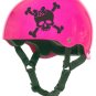 Roller Derby Skull with Bow Helmet Vinyl Sticker Decal