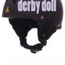 Roller Derby Helmet Vinyl Sticker Decal (Derby Wife or Derby Doll)