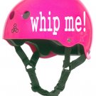 Roller Derby Helmet Vinyl Sticker Decal (Whip Me or Punk Roller Girl)