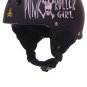 Roller Derby Helmet Vinyl Sticker Decal (Whip Me or Punk Roller Girl)