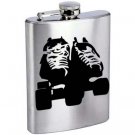 Roller Derby Skates Stainless Steel Alcohol Liquor Flask 6 oz or 8 oz. Roller Derby Skates Stainless Steel Alcohol Liquor Flask 6 oz or 8 oz.