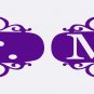MR & MRS Design Accent Vinyl Sticker Decals
