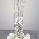Wedding Table Numbers 1-15 Frosted Etched Glass Vinyl Sticker Decals