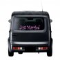 JUST MARRIED Wedding Wall Quote Vinyl Sticker Decal