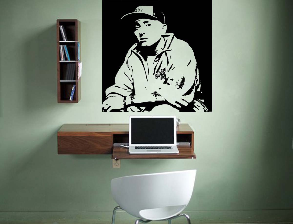 Large Eminem Vinyl Wall Sticker Decal