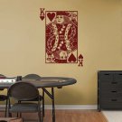 KING and QUEEN of HEARTS Cornhole Playing Card Vinyl Sticker Decals 21"w x 35"h KING and QUEEN of HEARTS Cornhole Playing Card Vinyl Sticker Decals 21"w x 35"h