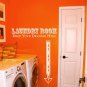 Drop Your Drawers Laundry Room Vinyl Wall Quote Sticker Decal 22"h x 52"w