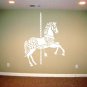 Merry Go Round Carousel Horse Vinyl Wall Sticker