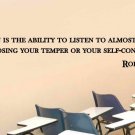 Robert Frost Classroom School Quote Vinyl Wall Sticker Decal 7"h x 48"w