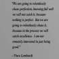 Vince Lombardi Football Vinyl Wall Quote Sticker Decal 36"h x 34"w