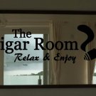 Cigar Room Bar Smoke Vinyl Wall Quote Sticker Decal 11"h x 36" Cigar Room Bar Smoke Vinyl Wall Quote Sticker Decal 11"h x 36"