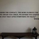 Thomas Paine Classroom Educational Quote Vinyl Wall Sticker Decal 6"h x 40"w