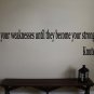 Knute Rockne Notre Dame Football Wall Quote Vinyl Sticker Decal 6"h x 30"w