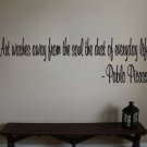Pablo Picasso Art Wall Quote Sticker Decal 6 in h x 22 in w