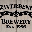 Custom Family Brewery Vinyl Wall Sticker Decal 22"h x 28"w- 40"w