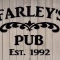 Custom Family Pub Vinyl Wall Sticker Decal 22"h x 28"w- 40"w
