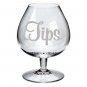 Make your Own TIPS Jar Frosted Etched Glass Vinyl Sticker Decal 2"h x 3"w