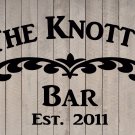 Custom Family Bar Vinyl Wall Sticker Decal 22"h x 28"w- 40"w