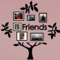Friends Family Tree Vinyl Wall Sticker Decal (C)