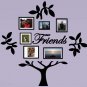 Friends Family Tree Vinyl Wall Sticker Decal (D)