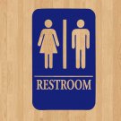 Restroom / Bathroom Sign Design Vinyl Sticker Decal Restroom / Bathroom Sign Design Vinyl Sticker Decal