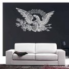 Patriotic American Eagle Vinyl Wall Sticker Decal Patriotic American Eagle Vinyl Wall Sticker Decal