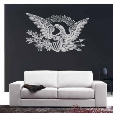 Patriotic American Eagle Vinyl Wall Sticker Decal