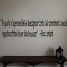 Vince Lombardi Football Sports Quote Vinyl Wall Sticker Decal 4"h x 22"w