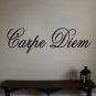 Carpe Diem Seize the Day Vinyl Sticker Decal 7"h x 22"w